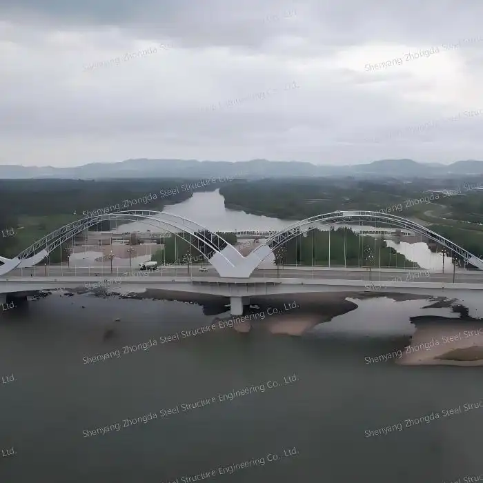 Prefabricated Bridge Steel Structure Speeds Up Installation for Large Projects